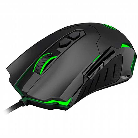 Mouse - Mouse Gamer Brigadier T-Dagger - 7200dpi - RGB - 7 Botões Programáveis - T-TGM206