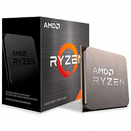 Processador AMD - AMD Ryzen 7 5700X Octa Core - 16 Threads - 3.4GHz (4.6GHz Turbo) - Cache 36MB - AM4 - 100-100000926WOF