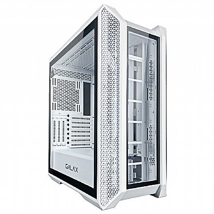 Gabinete - Gabinete Gamer Galax Andromeda GX900WH - Lateral em Vidro Temperado - USB 3.0 - Branco