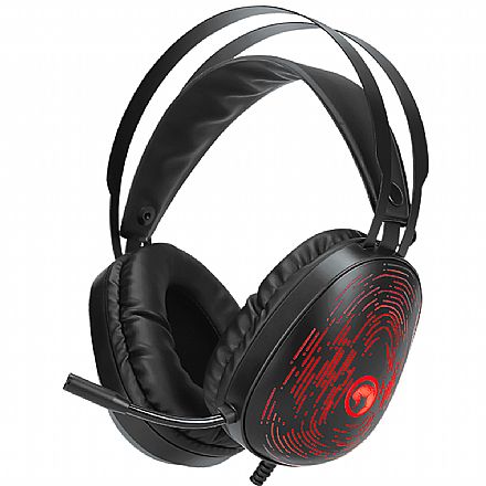 Fone de Ouvido - Headset Gamer Marvo HG9049 - 7.1 Surround - LED 7 Cores - Conector USB e P2