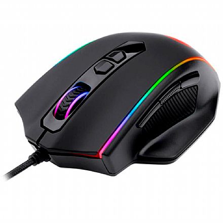 Mouse - Mouse Gamer Redragon Vampire - 10000dpi - 8 Botões Programáveis - RGB - M720-RGB