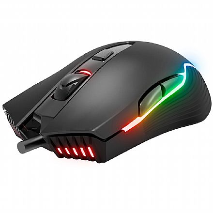 Mouse - Mouse Gamer KWG Orion M1 - 7000dpi - 6 Botões - RGB