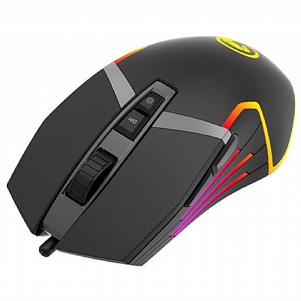 Mouse - Mouse Gamer Marvo Scorpion G941 - 12000dpi - 9 Botões Programáveis - RGB