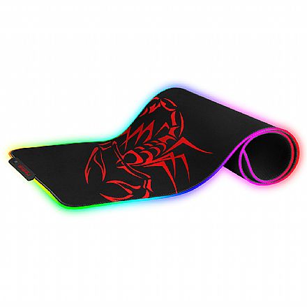 Mouse pad - Mousepad Marvo Scorpion MG010 - Extra Grande - 800 x 310mm - RGB