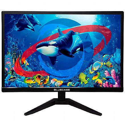 Monitor - Monitor 23.6" Bluecase BM24D1HVW - Full HD - 60Hz - 5ms - HDMI / VGA