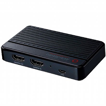 Captura de Vídeo AVerMedia Live Gamer Mini GC311 - Full HD - HDMI - Ideal para Gravar Jogos Captura de TV/Video - Captura de Vídeo AVerMedia Live Gamer Mini GC311 - Full HD - HDMI - Ideal para Gravar Jogos