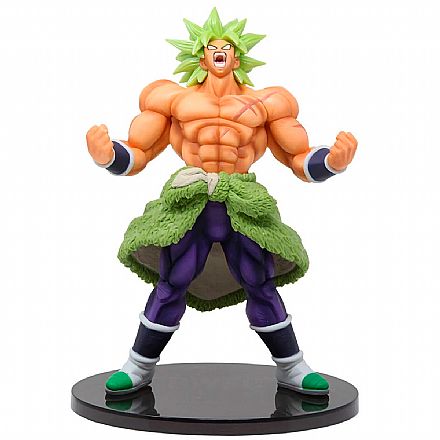 Brinquedo - Action Figure - Dragon Ball Super - Broly Full Power - World Figure Colosseum 2 - Bandai Banpresto 20360/20361