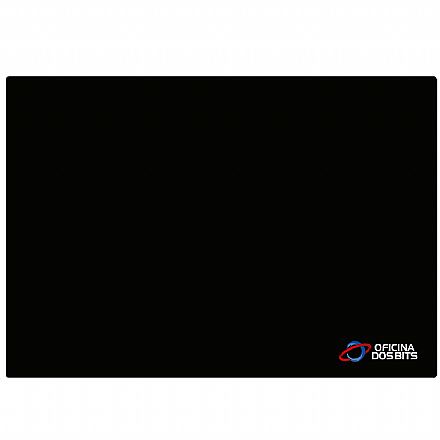 Mouse pad - Mousepad Bits Preto - Médio: 360 x 250mm