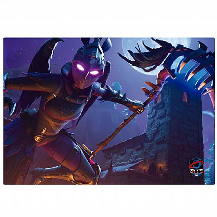 Mouse pad - Mousepad Bits Gamer Fortnite - Grande: 400 x 280mm