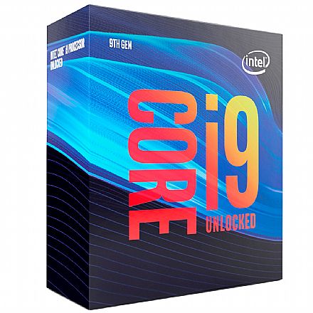 Processador Intel - Intel® Core i9 9900K - LGA 1151 - 3.6GHz (Turbo 5GHz) - Cache 16MB - 9ª Geração Coffee Lake - BX8068499900K