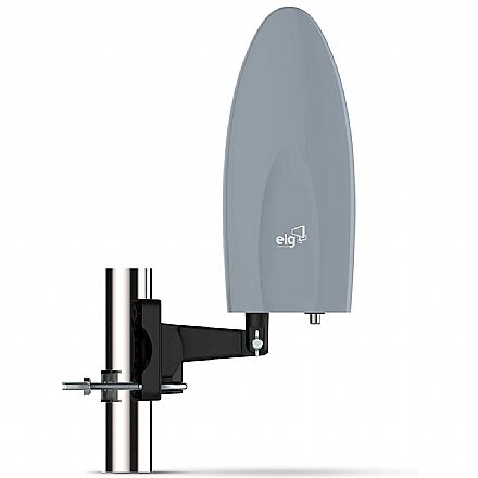 Acessórios para TV - Antena para TV Digital Externa Falcon - Alcance 60Km - Cabo de 10 metros - ELG HDTVEX500PLUS