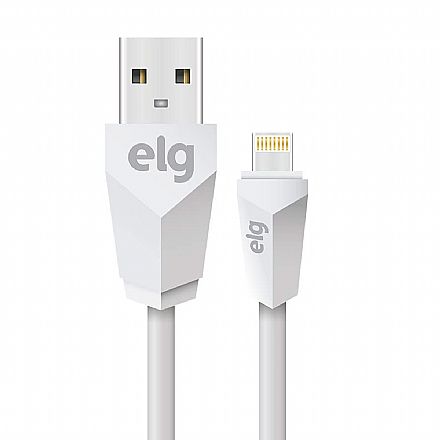 Acessorios de telefonia - Cabo Lightning para USB - 2 metros - ELG L820