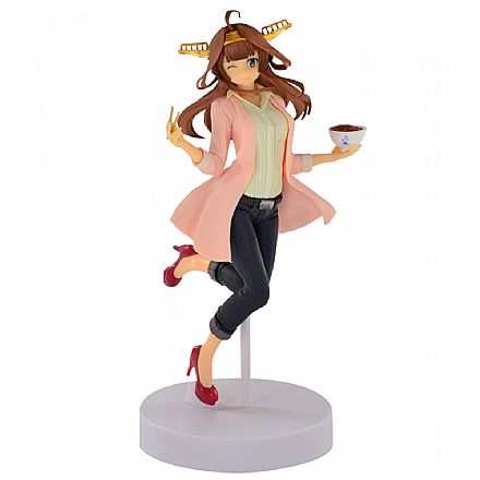 Brinquedo - Action Figure - Kantai Collection - Kongou - Kankolle EXQ - Bandai Banpresto 30447/30448