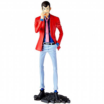 Brinquedo - Action Figure - Lupin The Third Part 5 - Lupin - Master Stars Piece III - Bandai Banpresto 28392/28393