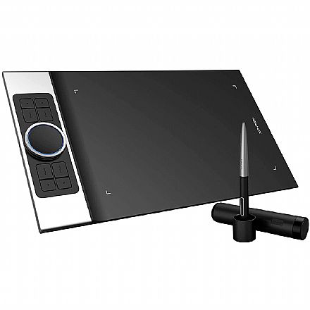 Mesa Digitalizadora - Mesa Digitalizadora XP-Pen Deco Pro Média - com Botão Dial e Trackpad - USB C