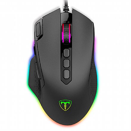 Mouse - Mouse Gamer T-Dagger Bettle - 8000dpi - RGB - 10 Botões Programáveis - T-TGM305