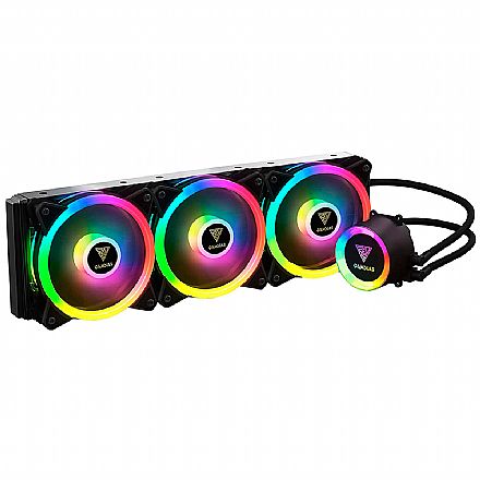 Water Cooler - Water Cooler Gamdias Chione (AMD / Intel) - RGB - P2-360R