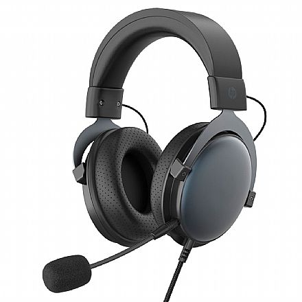 Fone de Ouvido - Headset Gamer HP DHE-8005 - controle de Volume e Microfone - Conector P2 - 9NG18AA