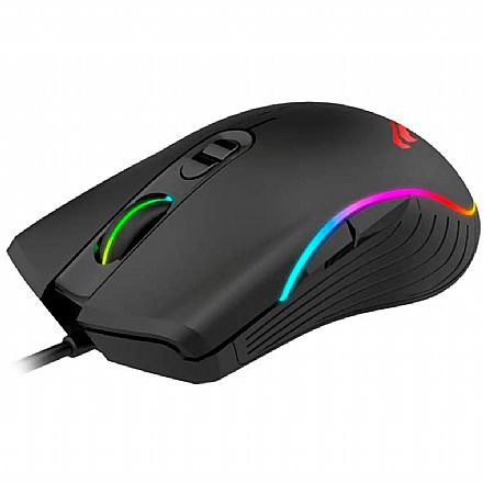 Mouse - Mouse Gamer Havit MS1006 - 3200dpi - 7 Botões - RGB - HV-MS1006