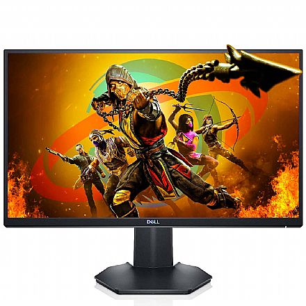 Monitor - Monitor 24" Dell S2421HGF Gamer - Full HD - 144Hz - 1ms - Freesync - HDMI/DisplayPort