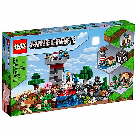 Brinquedo - LEGO Minecraft - A Caixa de Minecraft 3.0 - 21161