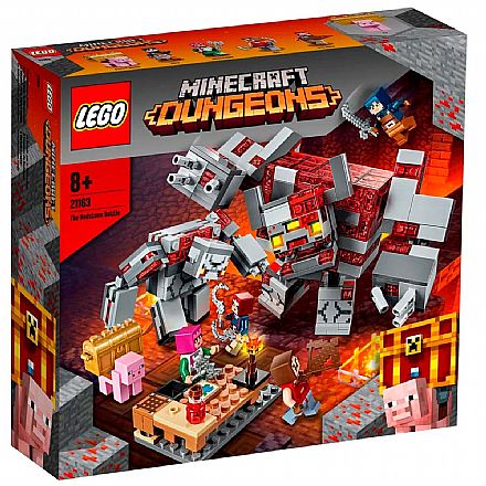 Brinquedo - LEGO Minecraft - A Batalha de Redstone - 21163