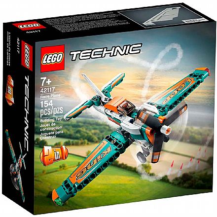 Brinquedo - LEGO Technic - Avião de Corrida - 42117