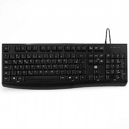 Teclado - Teclado USB HP K200 - ABNT2 - 3CY44PA