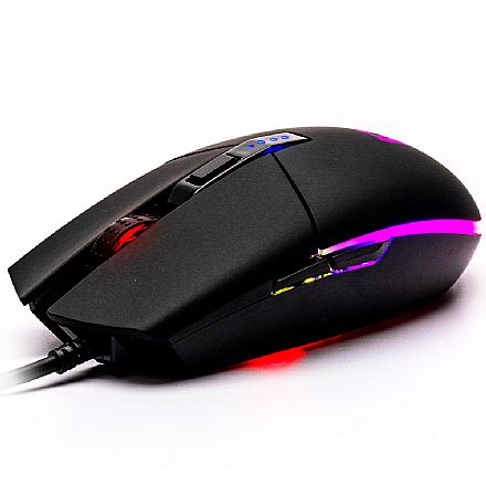 Mouse - Mouse Gamer Motospeed V50 - 4000dpi - RGB - Preto - FMSMS0005PTO