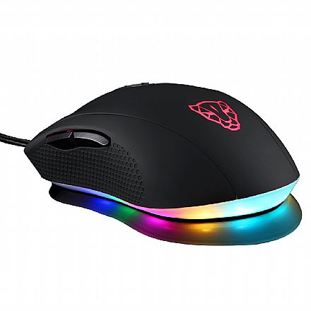 Mouse - Mouse Gamer Motospeed V60 - 10000dpi - RGB - 7 Botões - Preto - FMSMS0006PTO