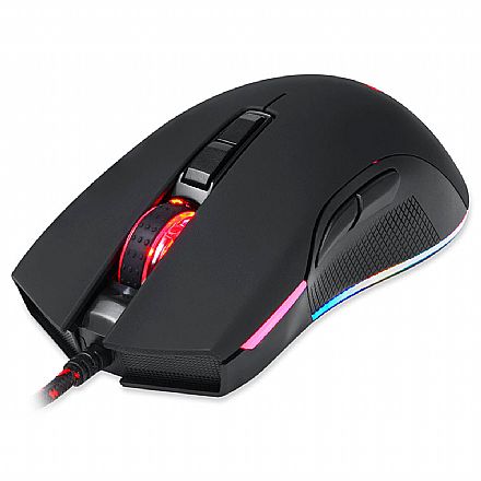 Mouse - Mouse Gamer Motospeed V70 - 16000dpi - RGB - 7 Botões - Preto - FMSMS0007PTO