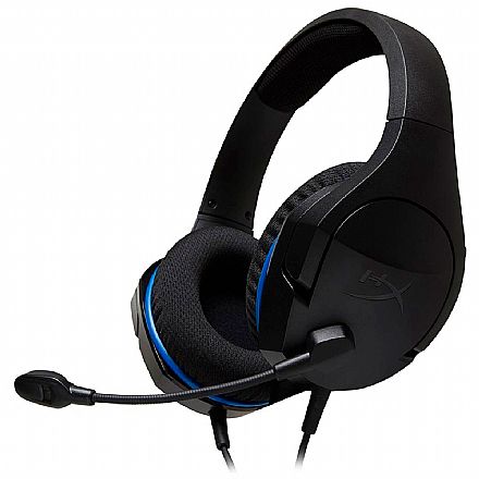 Fone de Ouvido - Headset Gamer HyperX Cloud Stinger Core - para PS4 / PS5 / Nintendo Switch / Xbox - Cancelamento de ruído - Conector P3 - HX-HSCSC-BK