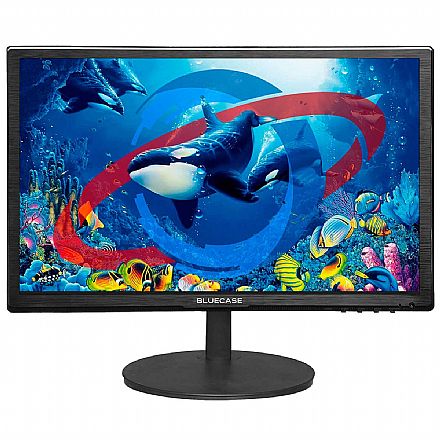 Monitor - Monitor 20" Bluecase BM20K1HVW - 60Hz - Full HD - HDMI / VGA