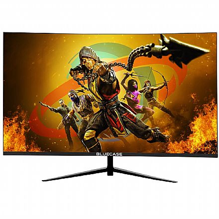 Monitor - Monitor Gamer 27" Bluecase Curvo R1500 BM2712GC - Full HD - 165Hz - 1ms - HDR - HDMI/DisplayPort