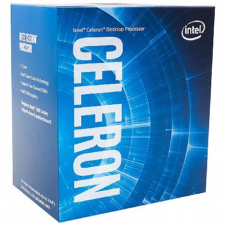 Processador Intel - Intel® Celeron® G5905 - LGA 1200 - 3.5GHz - Cache 4MB - BXC80701G5905