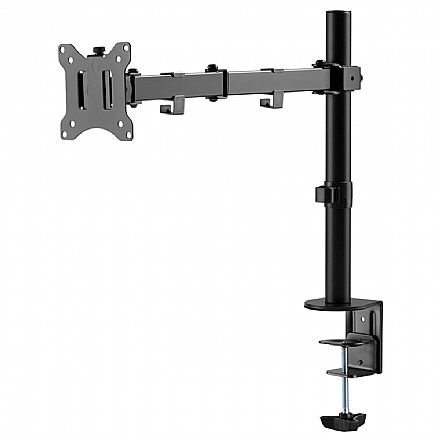 Monitor - Suporte para TV/Monitor de 17" a 32" - Articulado de Mesa com Regulagem de Altura - Vinik SM400