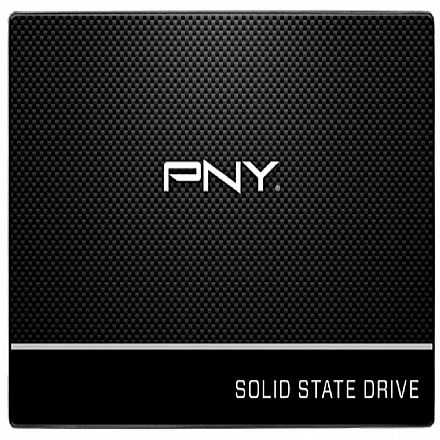 SSD - SSD 240GB PNY CS900 - SATA - Leitura 535MB/s - Gravação 500MB/s - SSD7CS900-240RB