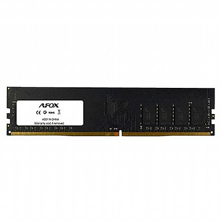 Memória para Desktop - Memória 16GB DDR4 2666MHz Afox - CL19 - AFLD416FS1P