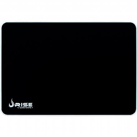 Mouse pad - Mousepad Gamer Rise Mode Zero - Grande: 420 x 290mm - Branco - RG-MP-05-ZW