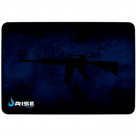 Mouse pad - Mousepad Gamer Rise Mode M4A1 - Médio: 290 x 210mm - RG-MP-04-M4A