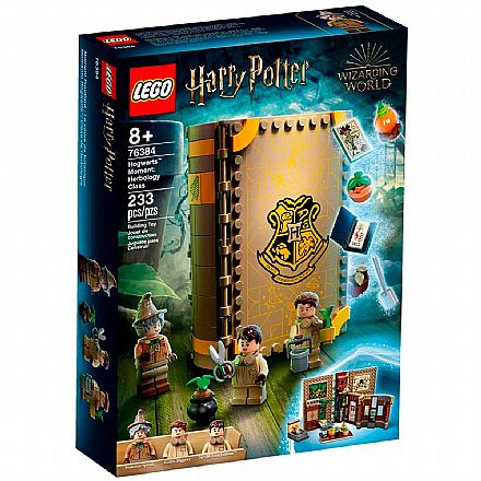 Brinquedo - LEGO Harry Potter - Momento Hogwarts™: Aula de Herbologia - 76384