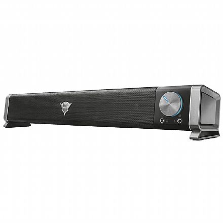 Home Theater - Soundbar Gamer Trust GXT 618 Asto - 6W RMS - Conector P2 e Energia USB - T22209