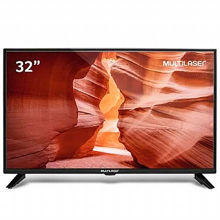 TVs - TV 32" Multilaser TL022 - HD - HDMI - Player USB