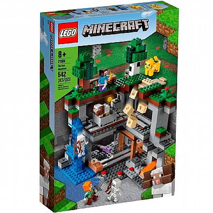 Brinquedo - LEGO Minecraft - A Primeira Aventura - 21169