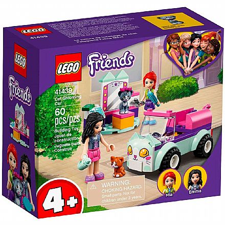 Brinquedo - LEGO Friends - Cabeleireiro Móvel para Gatos - 41439