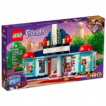 Brinquedo - LEGO Friends - Cinema de Heartlake City - 41448