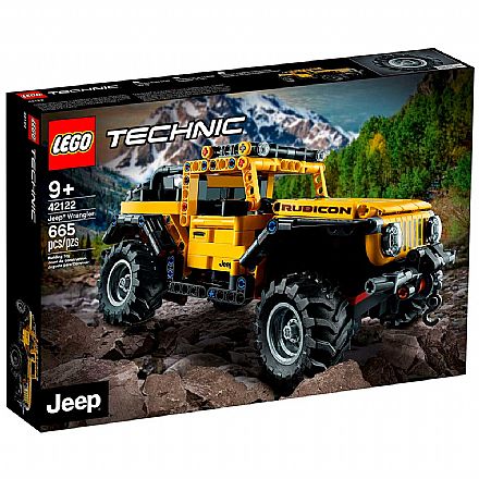 Brinquedo - LEGO Technic - Jeep® Wrangler - 42122
