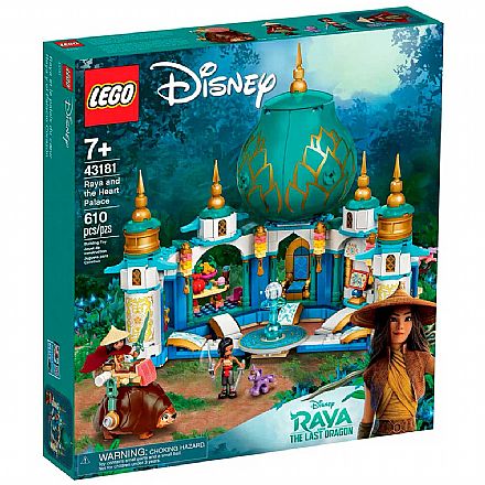 Brinquedo - LEGO Disney - Raya e o Palácio Coração - 43181