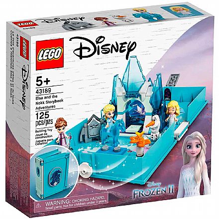 Brinquedo - LEGO Disney Princess - O Livro de Aventuras de Elsa e Nokk - 43189
