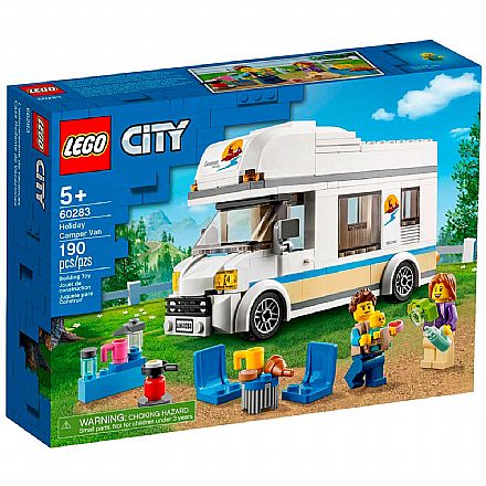 Brinquedo - LEGO City - Trailer de Férias - 60283
